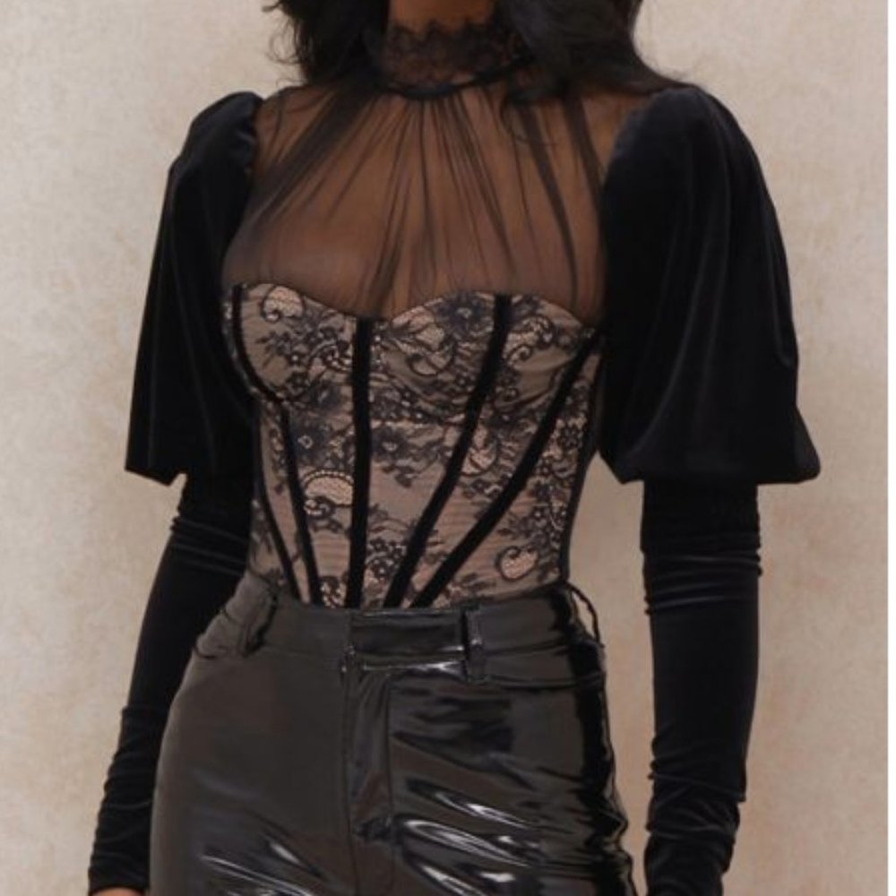 House of cb mesh top